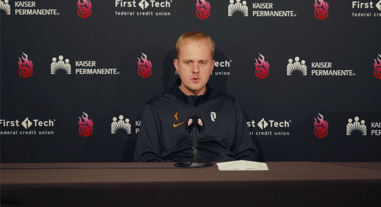 Megan Gustafson & Nyadiew Pouch | Postgame Presser | May 14
